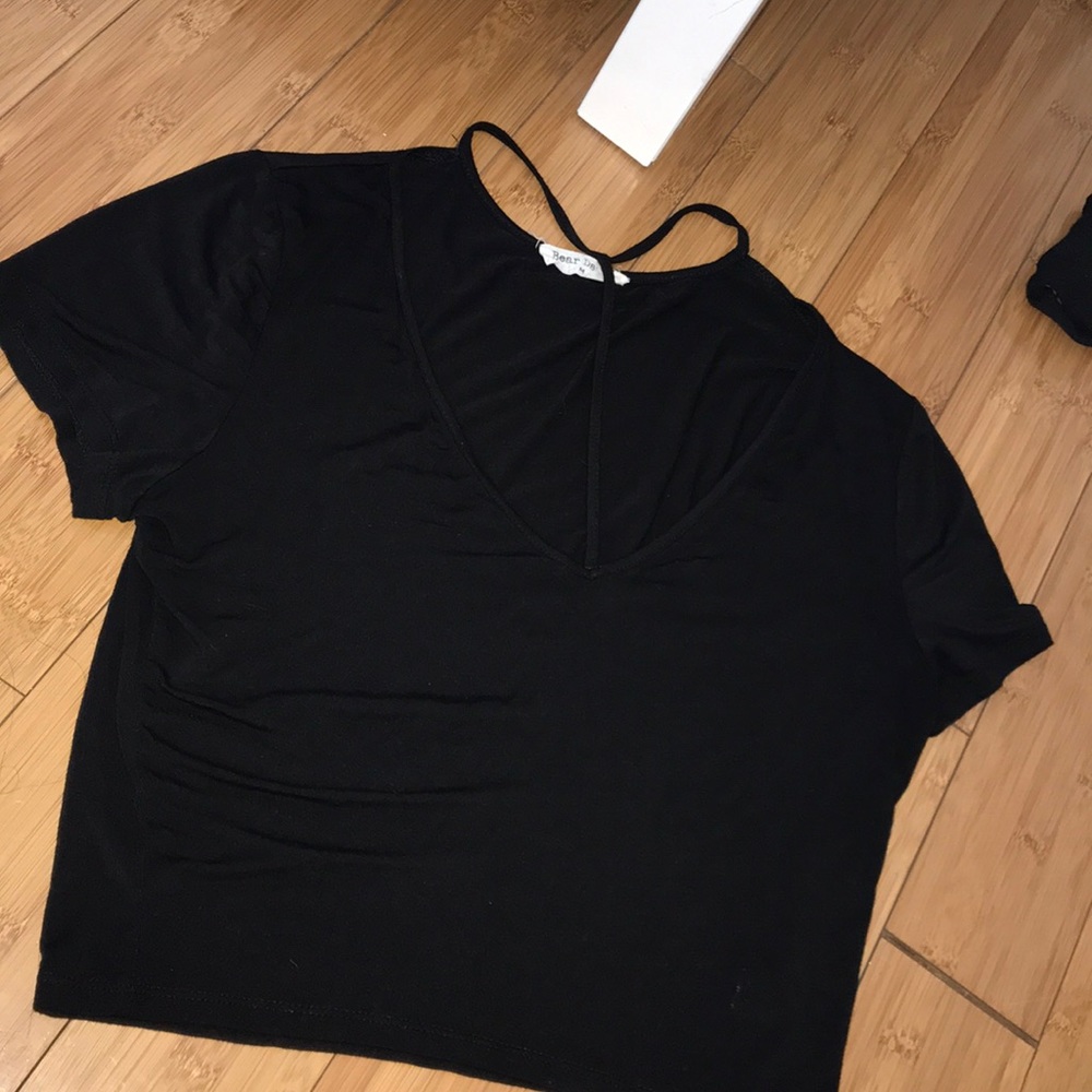 Cute and fancy black top